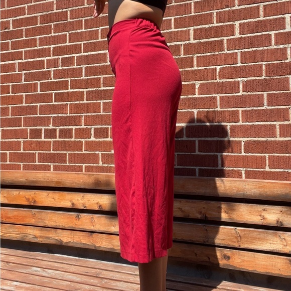 Cropped Wide Leg Pants - Picture 2 of 4